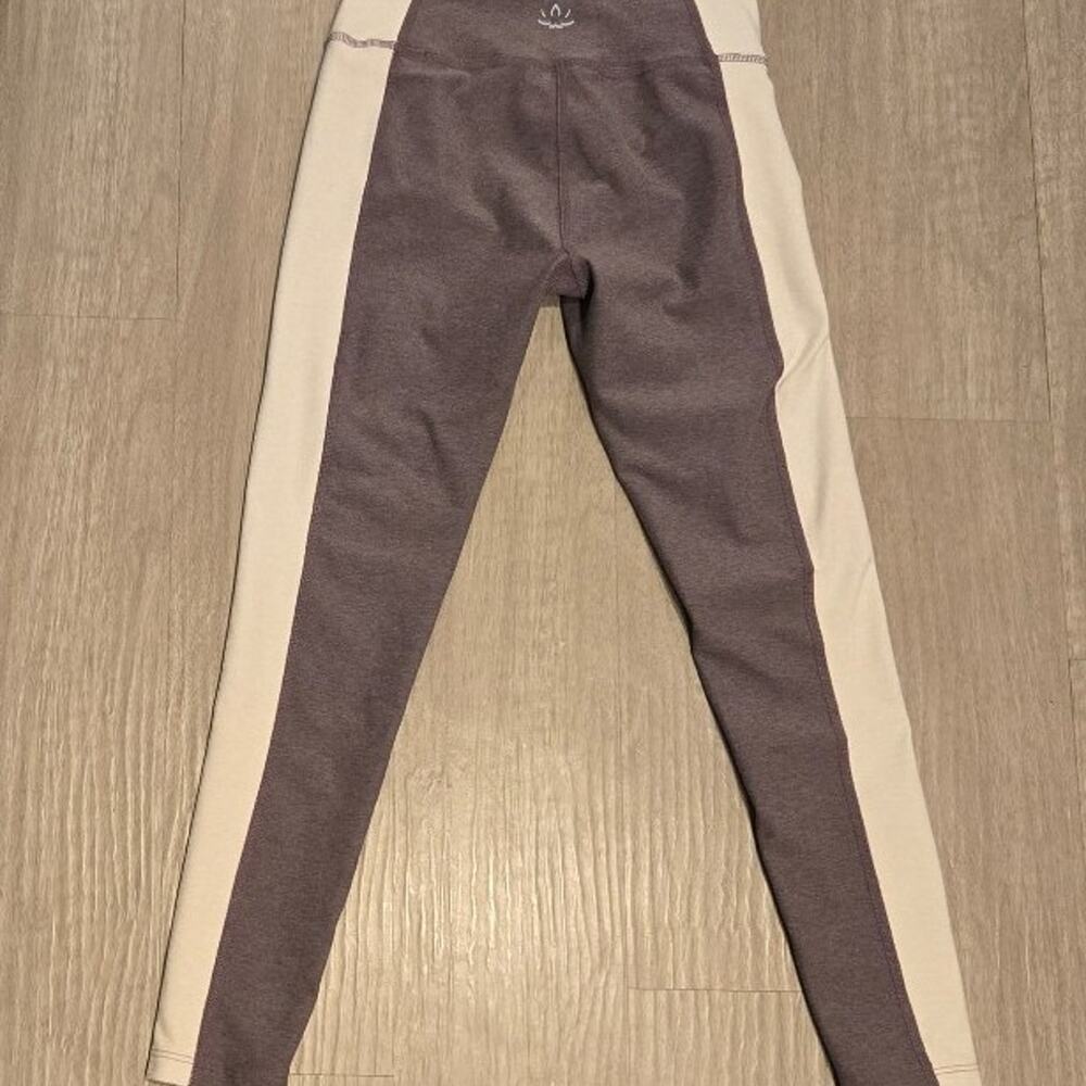 Beyond Yoga Space Dye Colorblock Ankle Leggings  M - Picture 5 of 10